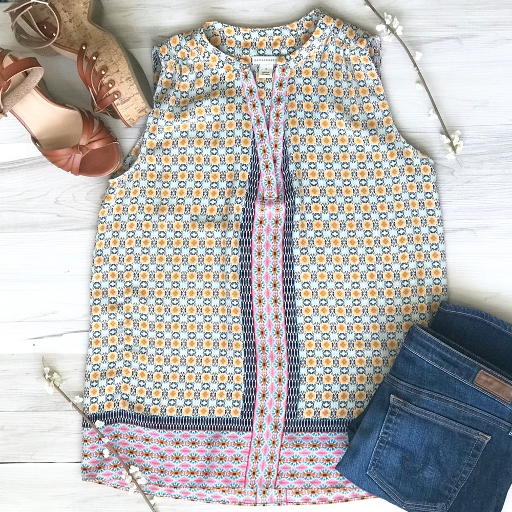 Mercer & Madison Sleeveless Blouse